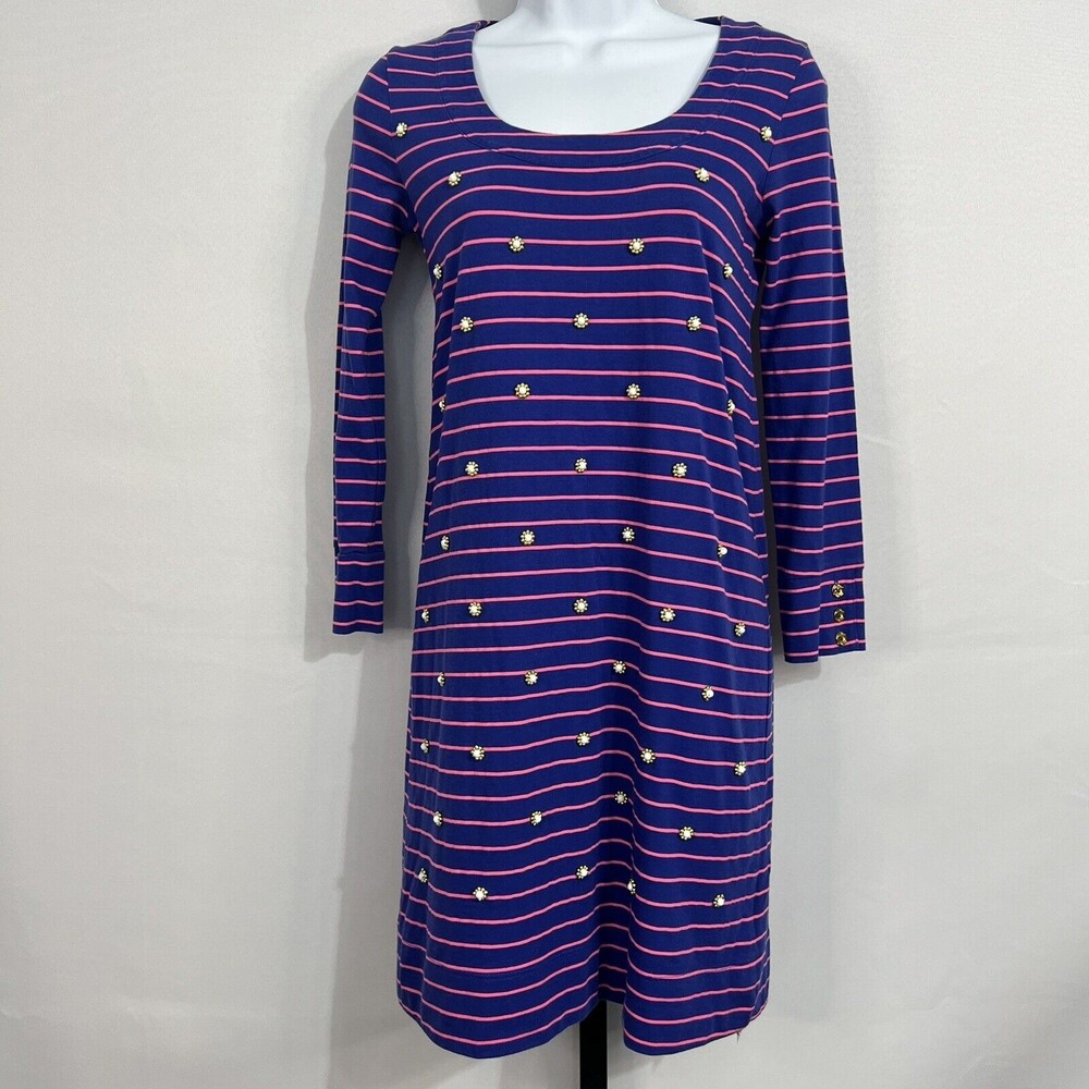 Lilly Pulitzer Women Blue Casual Dress XXS
